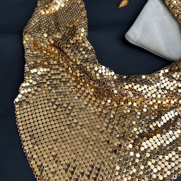 Vintage Whiting & Davis mech Necklace - Picture 5 of 10